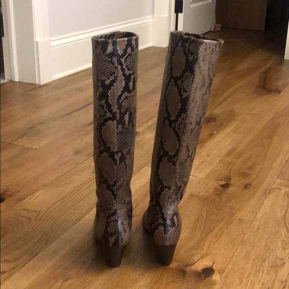 BNIB Ivylee Copenhagen Rita snake boot - Picture 2 of 4